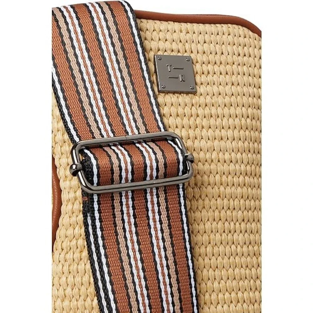 Think Royln Busy Signal 9888DRS Handbag Women Dune Raffia Crossbody Strap DDR434